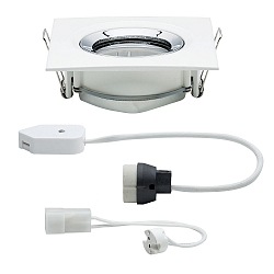 Downlight NOVA PLUS GU5.3/GU10 hoekig, draaibaar GU5.3 / GU10 IP65