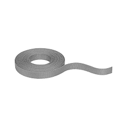 gordelband met stroomvoorziening ULine - DACRON STRAP 5M geschikt voor het inkorten, grijs