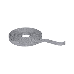 gordelband met stroomvoorziening ULine - DACRON STRAP 10M geschikt voor het inkorten, grijs