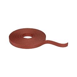 gordelband met stroomvoorziening ULine - DACRON STRAP 10M geschikt voor het inkorten, terracotta