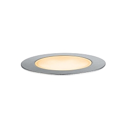 Vloerinbouwarmatuur PLUG & SHINE FLOOR INSECT / � 7CM insectenvriendelijk IP67, zilver