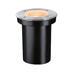 Vloerinbouwarmatuur GOLD LIGHT � 110MM stijf, begaanbaar, insectenvriendelijk GU10 IP65, rvs geborsteld 