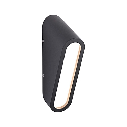 Wandarmatuur voor buitenshuis CLIFF LED IP44, antraciet
