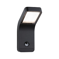Wandarmatuur voor buitenshuis KULMA met bewegingsmelder LED IP44, antraciet