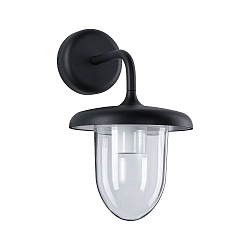 Wandarmatuur voor buitenshuis VINTARIO E27 IP44, antraciet