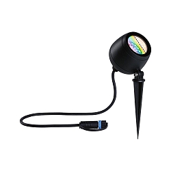 gorund spike luminaire PLUG&SHINE KIKOLO RGBW LED IP65, anthracite