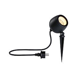 Lamp met grondpen KIKOLO ZigBee aanstuurbaar, insectenvriendelijk IP65, antraciet dimbaar