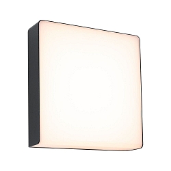 Wandarmatuur voor buitenshuis AZALENA PIR met sensor IP44, antraciet, transparant 