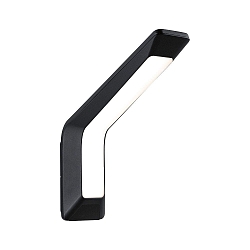 Wandarmatuur voor buitenshuis MERANO PIR met sensor IP44, antraciet, transparant 
