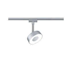 1-fase spot URAIL CIRCLE LED rond, instelbaar, chroom mat 