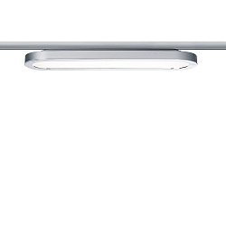 1-fase spot URAIL PANEL LOOP LED ovaal, schakelbaar, chroom mat 