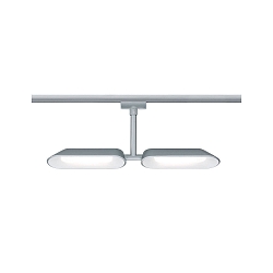 Spot URAIL DIPPER LED 2-vlams, chroom mat, wit dimbaar