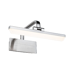 picture lamp RENAN small, square, tiltable IP20, brushed aluminium 