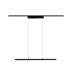 1-fase pendelarmatuur URAIL ZIGBEE LENTO Tunable White, ZigBee aanstuurbaar LED, zwart mat dimbaar