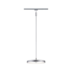 1-fase pendelarmatuur HILDOR URail IP20, chroom mat dimbaar