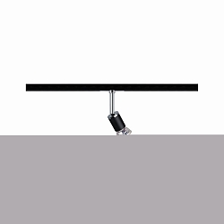 Spot URAIL PURE II roteerbaar, kantelbaar GU10, zwart mat dimbaar