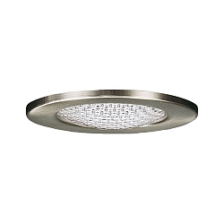 Meubelarmatuur prismatisch G4, ijzer geborsteld