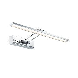 Schilderijverlichting GALERIA BEAM FIFTY LED met scharnierende arm, kantelbaar, chroom 