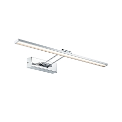 Schilderijverlichting GALERIA BEAM SIXTY LED met scharnierende arm, kantelbaar, chroom 