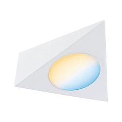 Clever Connect LED Fruniture spot TRIGO, 12V DC, 2.1W 2700- 6500K, dimmable, white matt