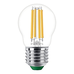 Filamentlamp druppelvorm MAS LEDLuster ND CL GUE P45 E27 2,3W 385lm 2700K 