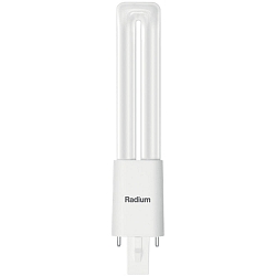 LED compacte lamp ESSENCE S9 RETROFIT RALUX S schakelbaar mat G23 5W 550lm 4000K 120� CRI >80  mat