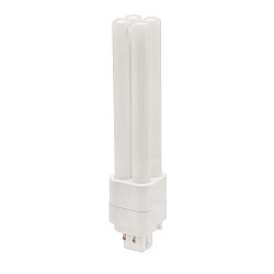 LED compacte lamp ESSENCE DUO/E26 HF EM 830 (RALUX DUO/E RETROFIT) schakelbaar mat G24q-3 10W 870lm 3000K 280� CRI >80 