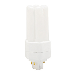 LED compacte lamp ESSENCE TRIO/E18 830 (RALUX TRIO/E RETROFIT) schakelbaar mat GX24q-2 7W 855lm 4000K 280° CRI >80 mat