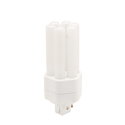 LED compacte lamp ESSENCE TRIO/E26 830 (RALUX TRIO/E RETROFIT) schakelbaar mat GX24q-3 10W 1020lm 4000K 280° CRI >80 mat