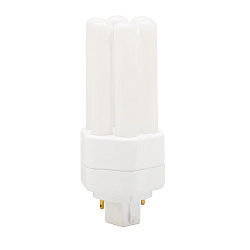 LED compacte lamp ESSENCE TRIO18 EM 830 (RALUX TRIO RETROFIT) schakelbaar mat G24d 7W 850lm 4000K 280° CRI >80 mat