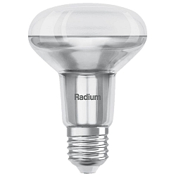 LEDspot PAR80 ESSENCE R80 100 827/WFL schakelbaar E27 8,5W 670lm 2700K 36� CRI 80-89 