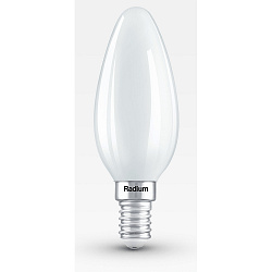 LED lamp kaarsvorm ESSENCE+ C40 HE 827/F/E14 schakelbaar mat 2,2W 470lm 2700K 330� CRI >80 