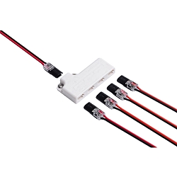 Verdeler POWER DISTRIBUTOR 4PORT P1 IP20 4-voudig, 2-polig