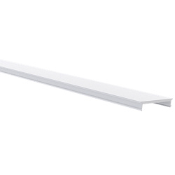 toebehoren Profiel omslag COVER MEDIUM F 26/5/C2 - 20M / FROSTED mechanisch, flush, gesatineerd, wit 20000cm