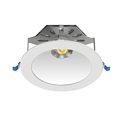 downlight CHANGY-B TRIZONE - UGR<19 ETM multipower, set back, with lens optics IP40, white 