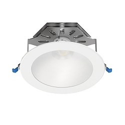 downlight CHANGY-B TRIZONE - UGR<25 ETM multipower, set back, with lens optics IP54, white 