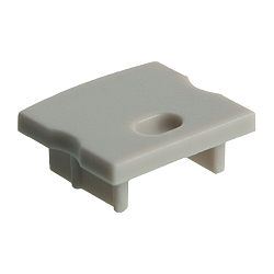 Eindkap RU-65515/ -8  , aluminium