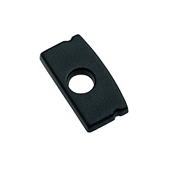 Eindkap RU-65502/ -3  , zwart
