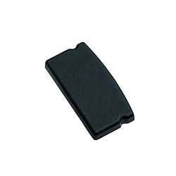 Eindkap RU-65502/ -3  , zwart