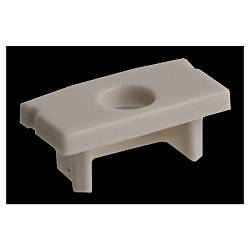 Eindkap RU-65505/ -8  , aluminium