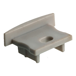 Eindkap RU-65615/ -8  , aluminium