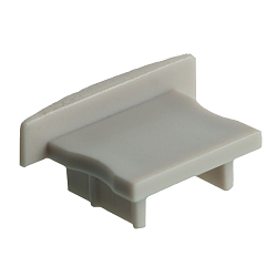 Eindkap RU-65615/ -8  , aluminium