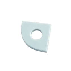 Eindkap RU-65625 + RU-65672 , aluminium