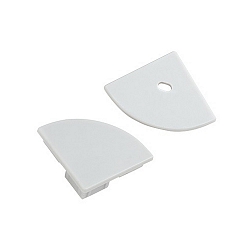 Eindkap RU-65655 + RU-65312 , aluminium