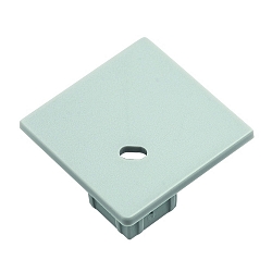 Eindkap RU-65655 + RU-65322 , aluminium