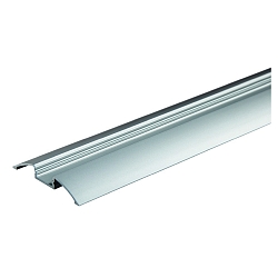 Profiel 57/9F plat, aluminium