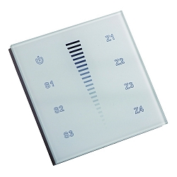 DMX controller DMX TOUCHPANEL / 4 ZONE SINGLE COLOUR