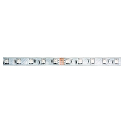 Volledig gesiliconiseerde ledstrip VARDAFLEX 3inONE-60 - 1.2CM met stekker, RGB wit