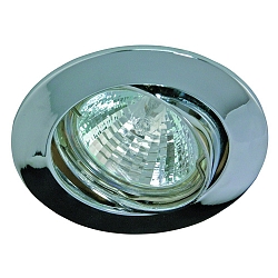 Inbouwarmatuur MR16 draaibaar IP20, chroom