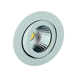 Inbouwarmatuur TALU LED rond, draaibaar IP20, wit mat 735lm 3700-4300K